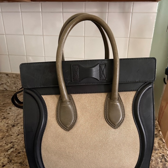 Celine Mini Tri-Color bag - Picture 2 of 2